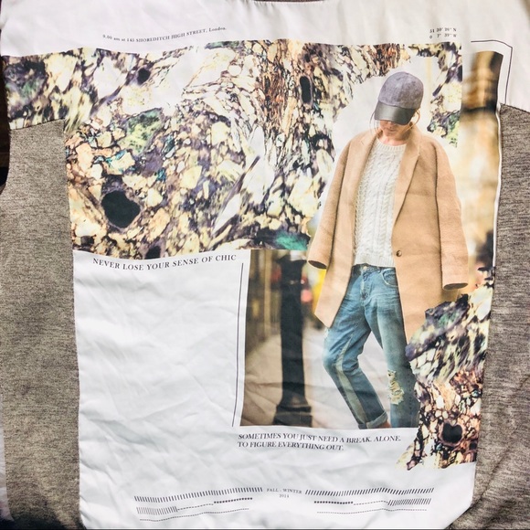 Zara Graphic Top - Picture 2 of 6